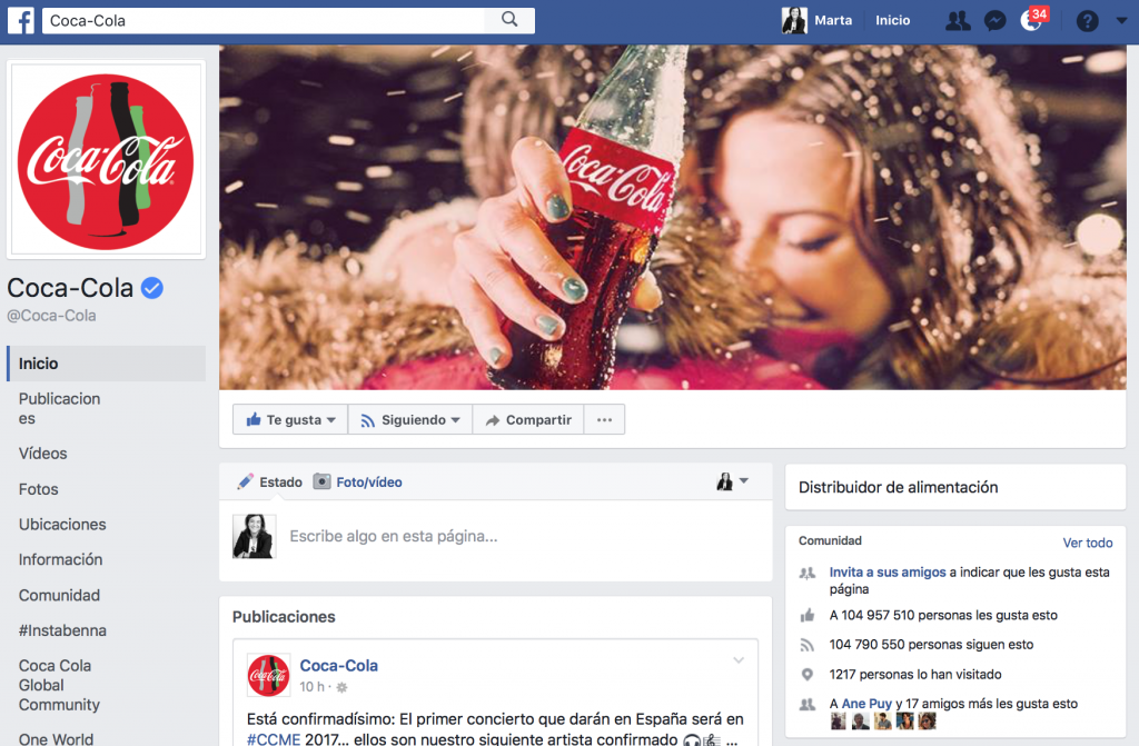 Amabilidad práctico Aumentar 10000 likes en una publicación de Facebook ¿ Cómo conseguirlos? (por Marta  Iraola) | Te quiero marketing!