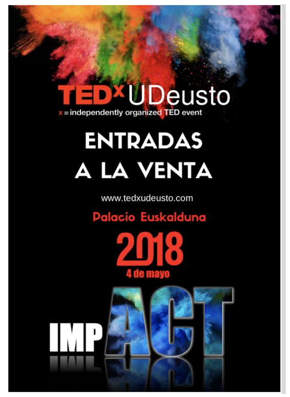 TEDX deusto 2018 euskalduna